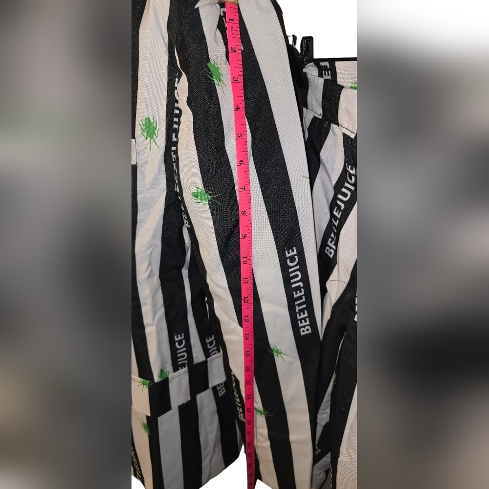 Offstream BEETLEJUICE Striped Black and White Suit Large - Picture 10 of 16